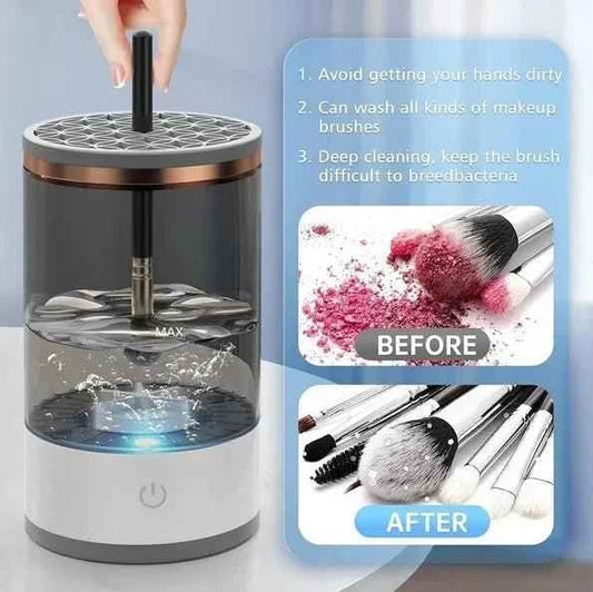 2-in-1 Automatic Electric Makeup Brush Cleaning Machine