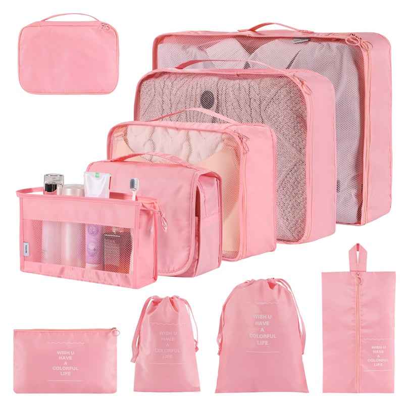 Minimalist Solid Color Clothing Storage Bag - Dustproof Home Organizer