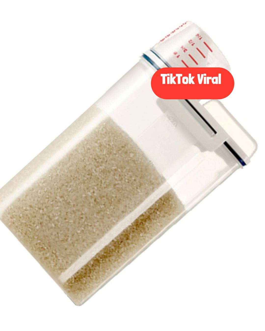 Airtight Rice Storage Container - TikTok Viral