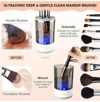 2-in-1 Automatic Electric Makeup Brush Cleaning Machine