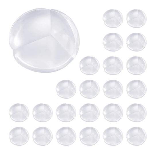 24-pack clear corner protectors for furniture