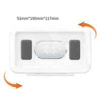 Anti-fog waterproof phone cover touch screen detail