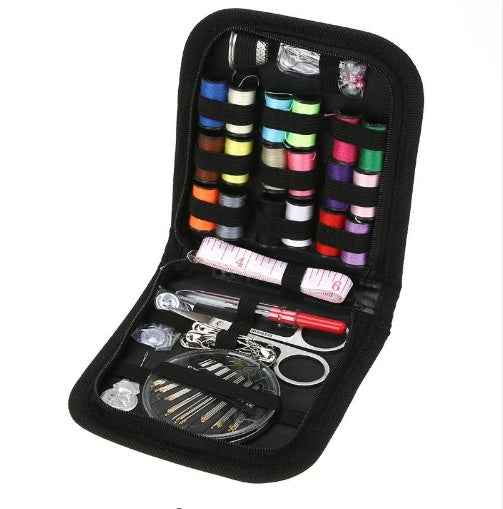 Complete Home Sewing Kit – Portable Stitching Set with Threads & Needles