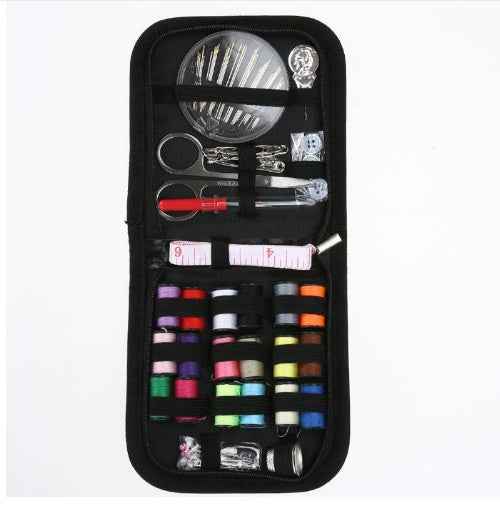 Complete Home Sewing Kit – Portable Stitching Set with Threads & Needles