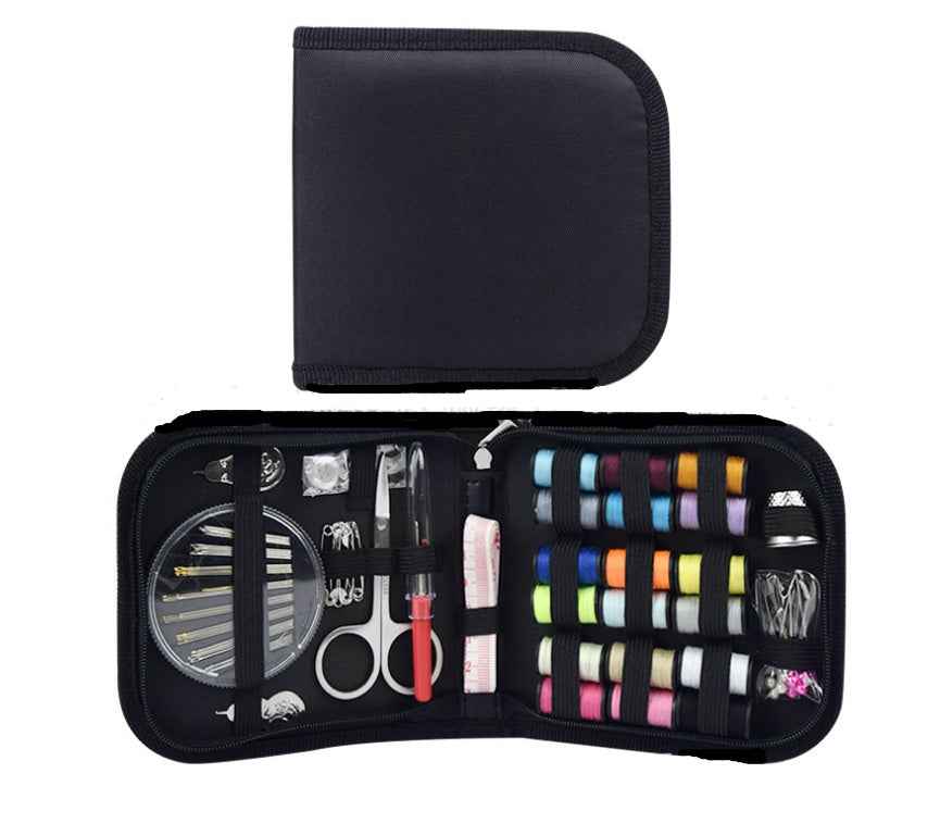 Complete Home Sewing Kit – Portable Stitching Set with Threads & Needles
