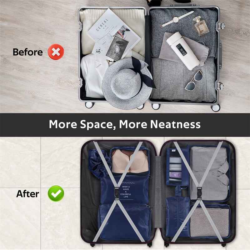 Minimalist Solid Color Clothing Storage Bag - Dustproof Home Organizer