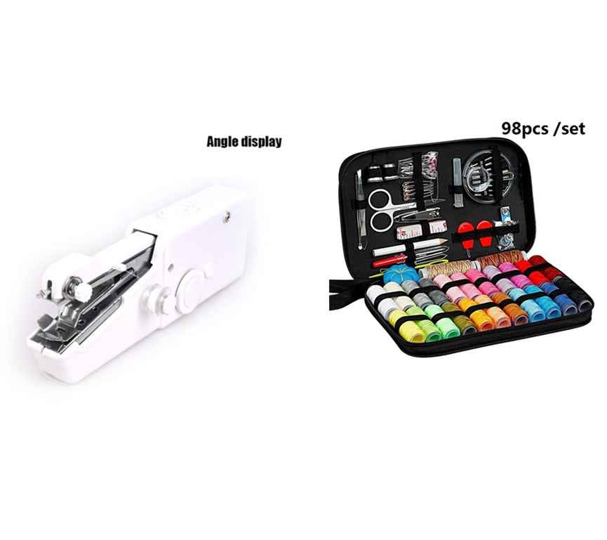 Complete Home Sewing Kit – Portable Stitching Set with Threads & Needles