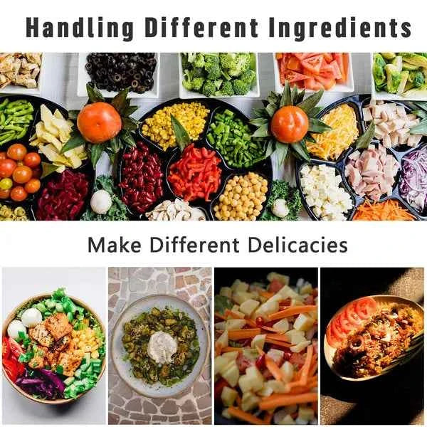 16-in-1 Vegetable Chopper | Professional Onion Chopper & Multi-Function Food Slicer | Easy to Clean