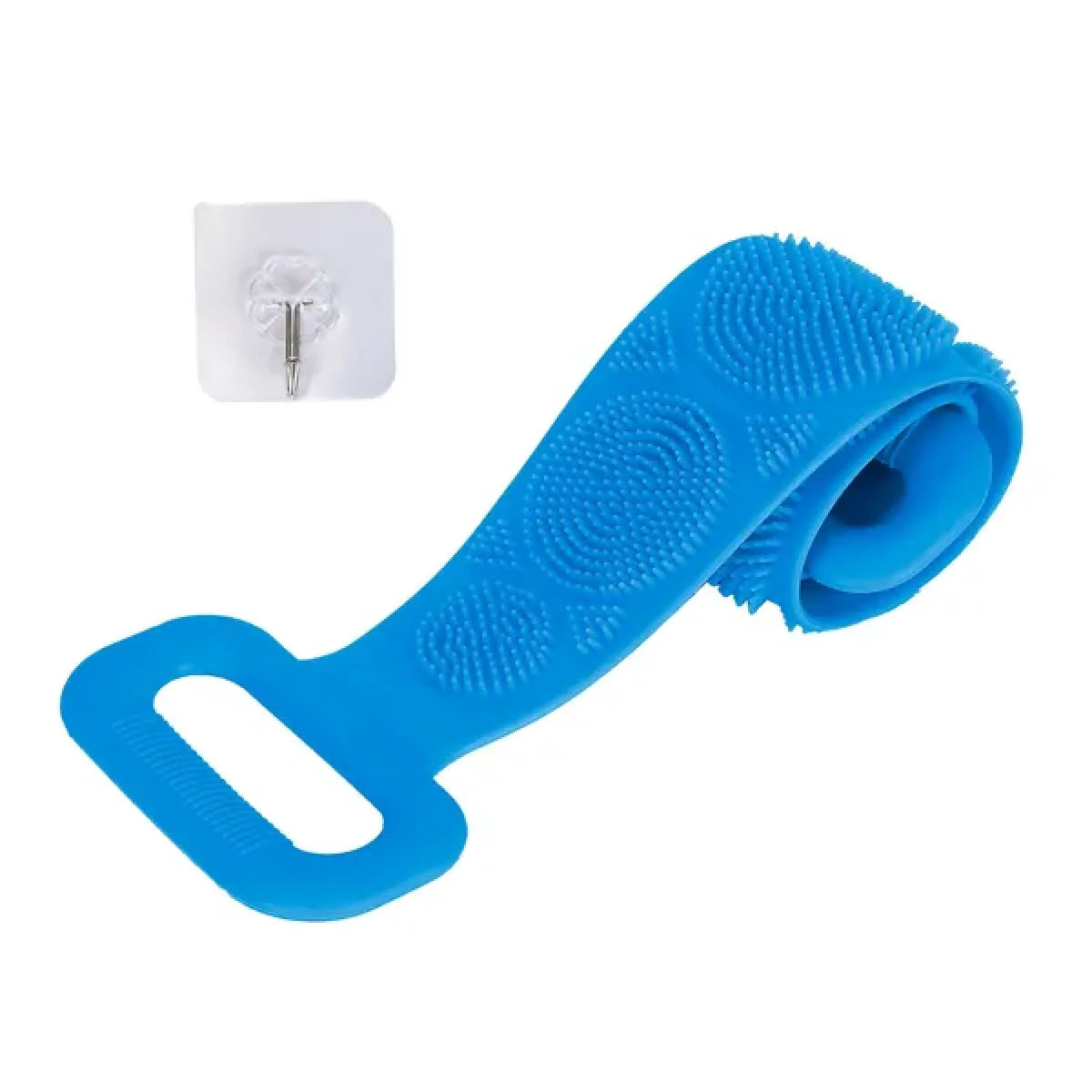 Silicone Back Scrubber Belt in use