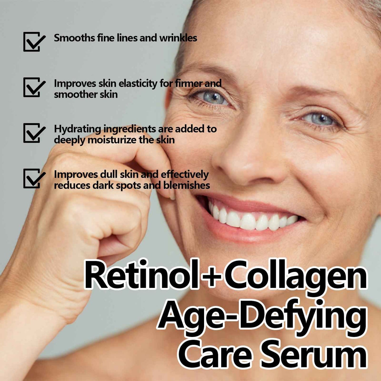 Retinol + Collagen Age-Defying Serum – Visibly Firmer, Smoother Skin