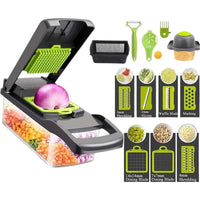 16-in-1 Vegetable Chopper | Professional Onion Chopper & Multi-Function Food Slicer | Easy to Clean