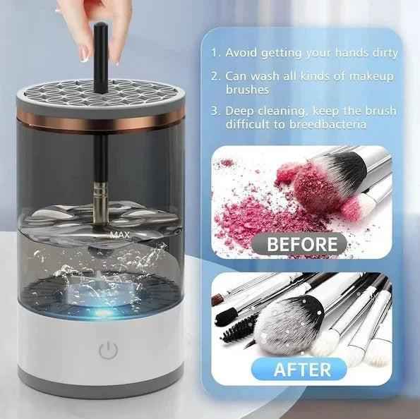2-in-1 Automatic Electric Makeup Brush Cleaning Machine