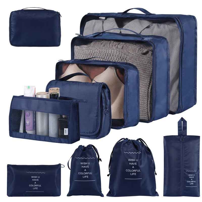 Minimalist Solid Color Clothing Storage Bag - Dustproof Home Organizer
