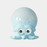 Ocean Octopus water-ripple night light glowing in dark room