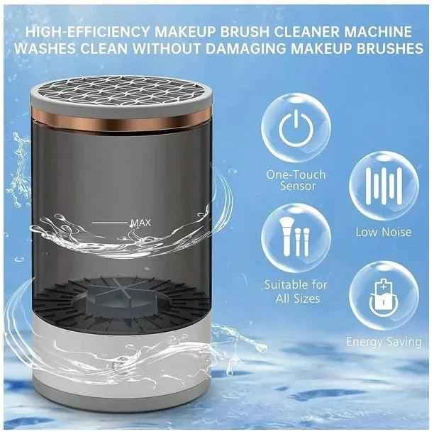 2-in-1 Automatic Electric Makeup Brush Cleaning Machine