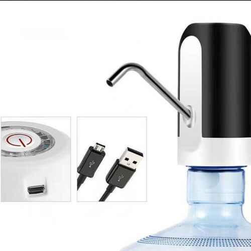 Electric Water Dispenser Pump for 5-Gallon Bottles – USB Rechargeable
