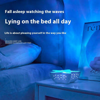 Starfish Projection Lamp – Water Ripple Ambient Night Light