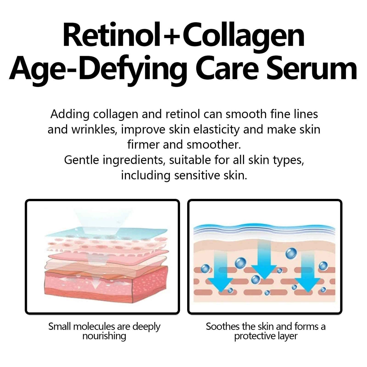 Serum dropper applying product to skin