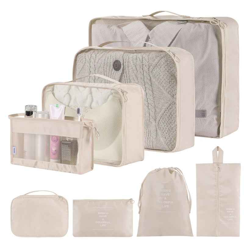 Minimalist Solid Color Clothing Storage Bag - Dustproof Home Organizer